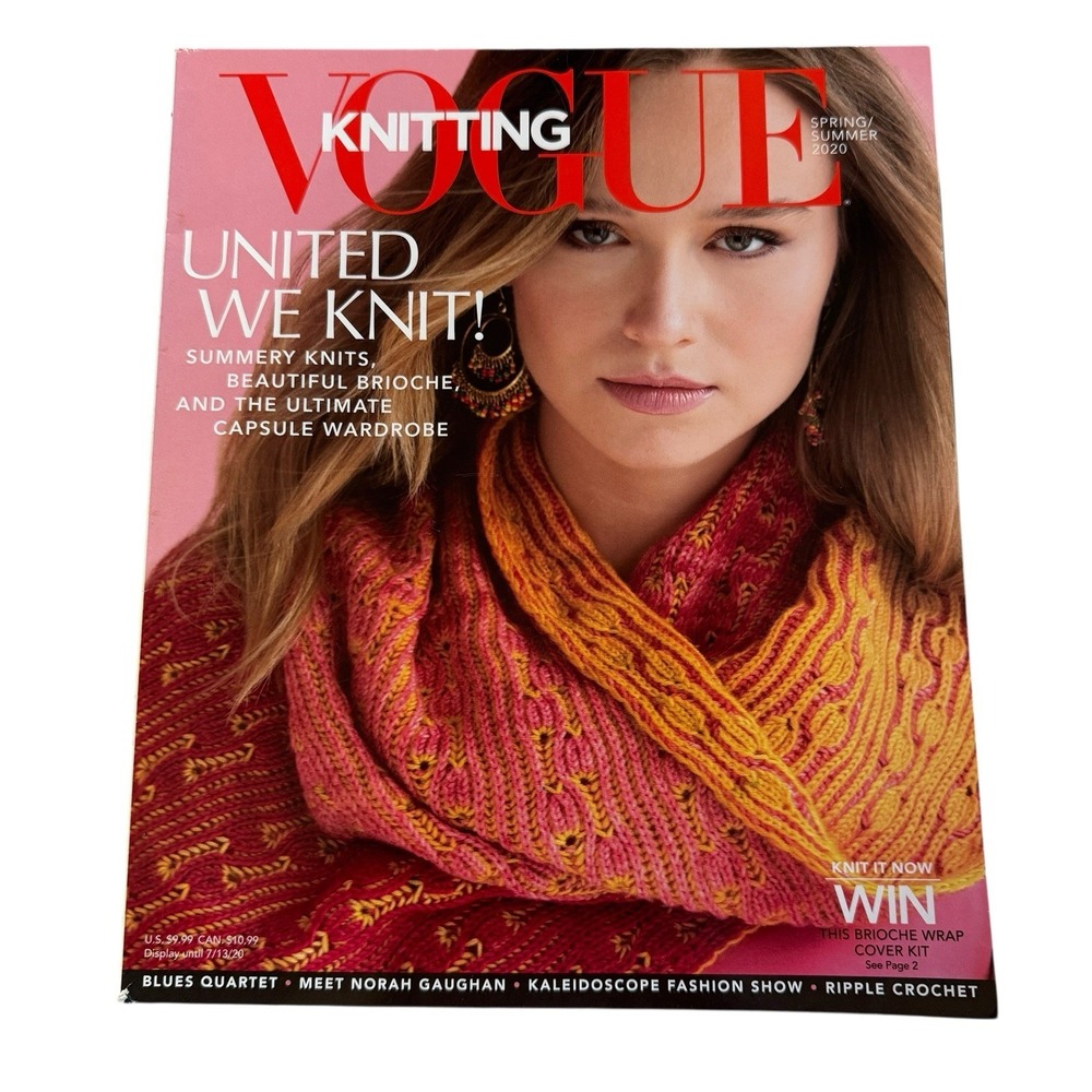 Vogue Knitting Magazine Spring Summer 2020 Summer Knits Capsule Wardrobe Pattern